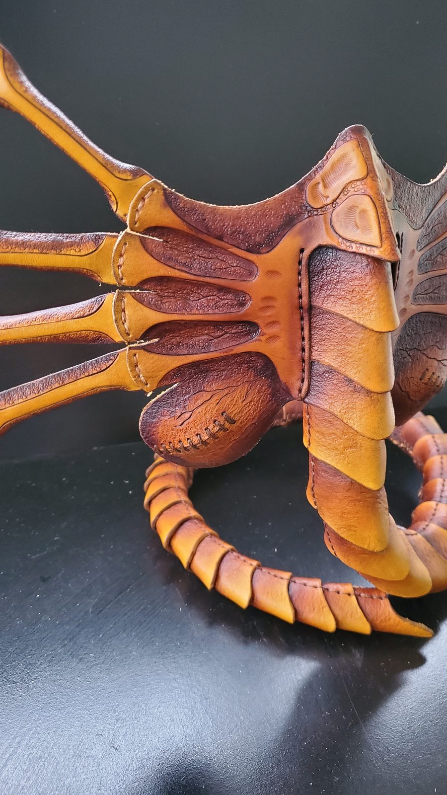 Facehugger on a form