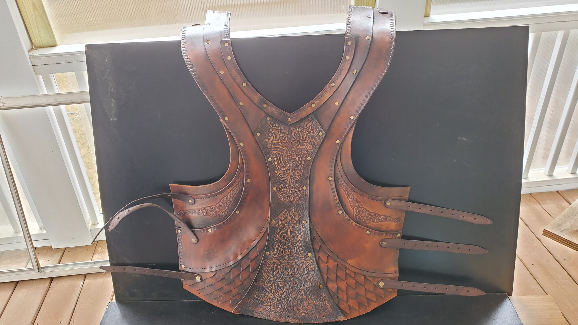 Front, later stage