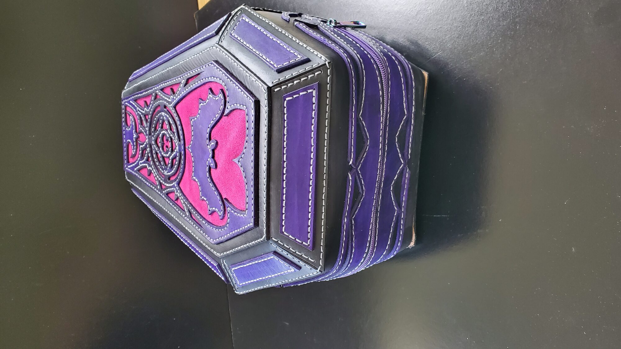 Coffin backpack top