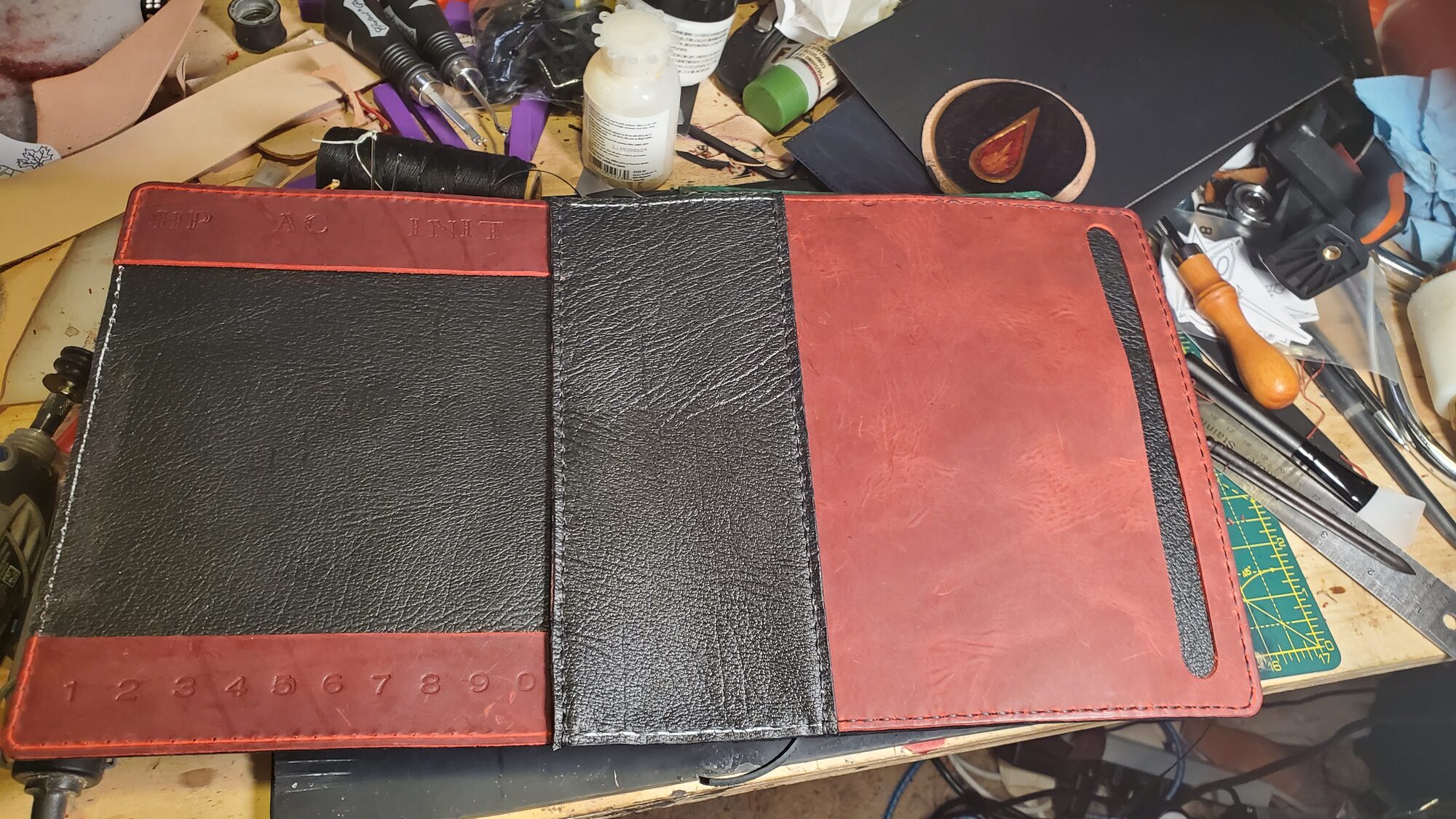Red book inside