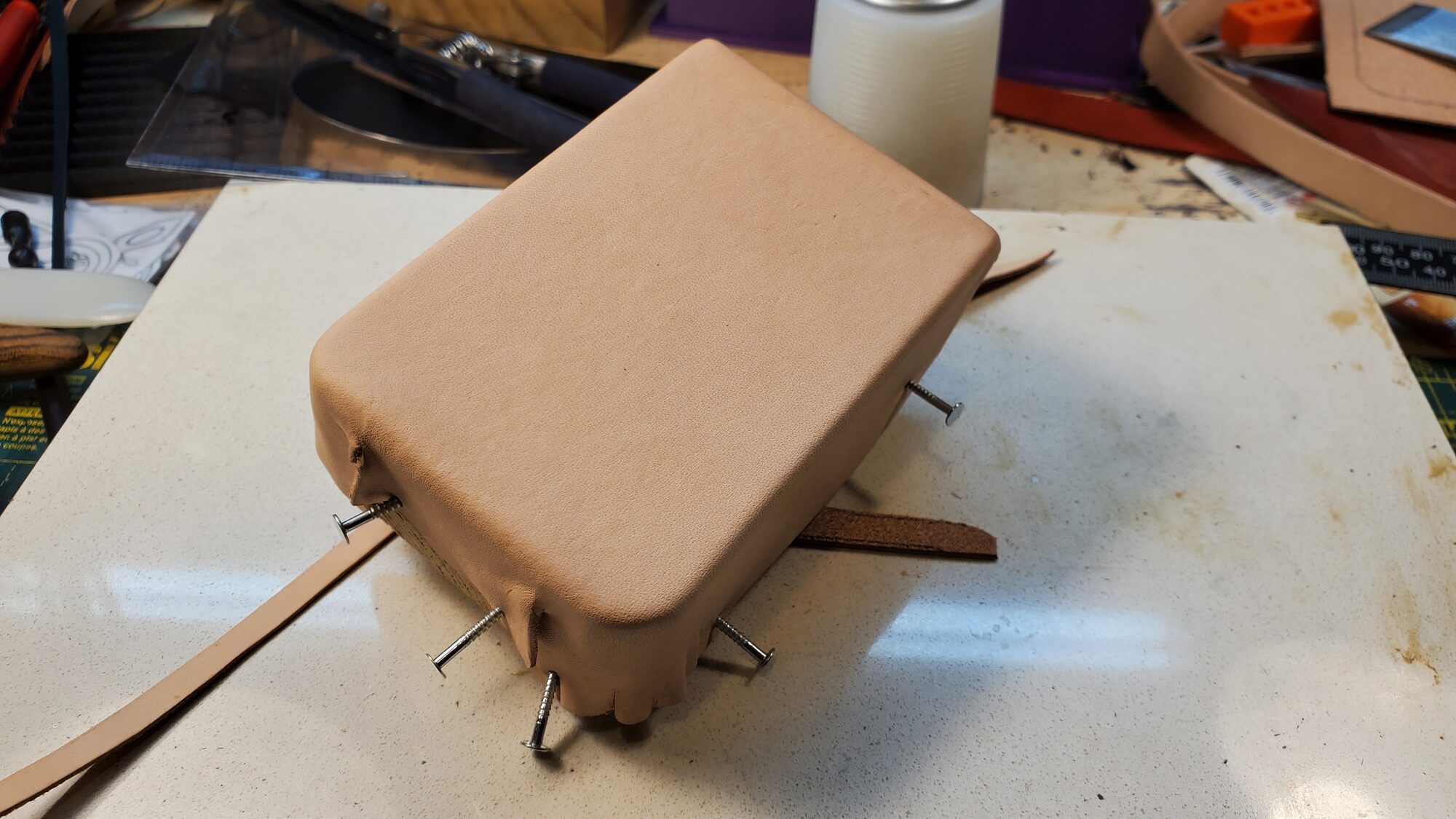 Wet molding