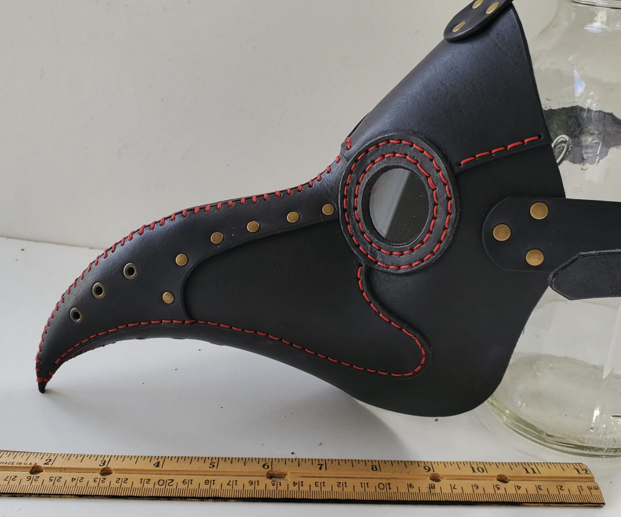 Plague doctor mask side
