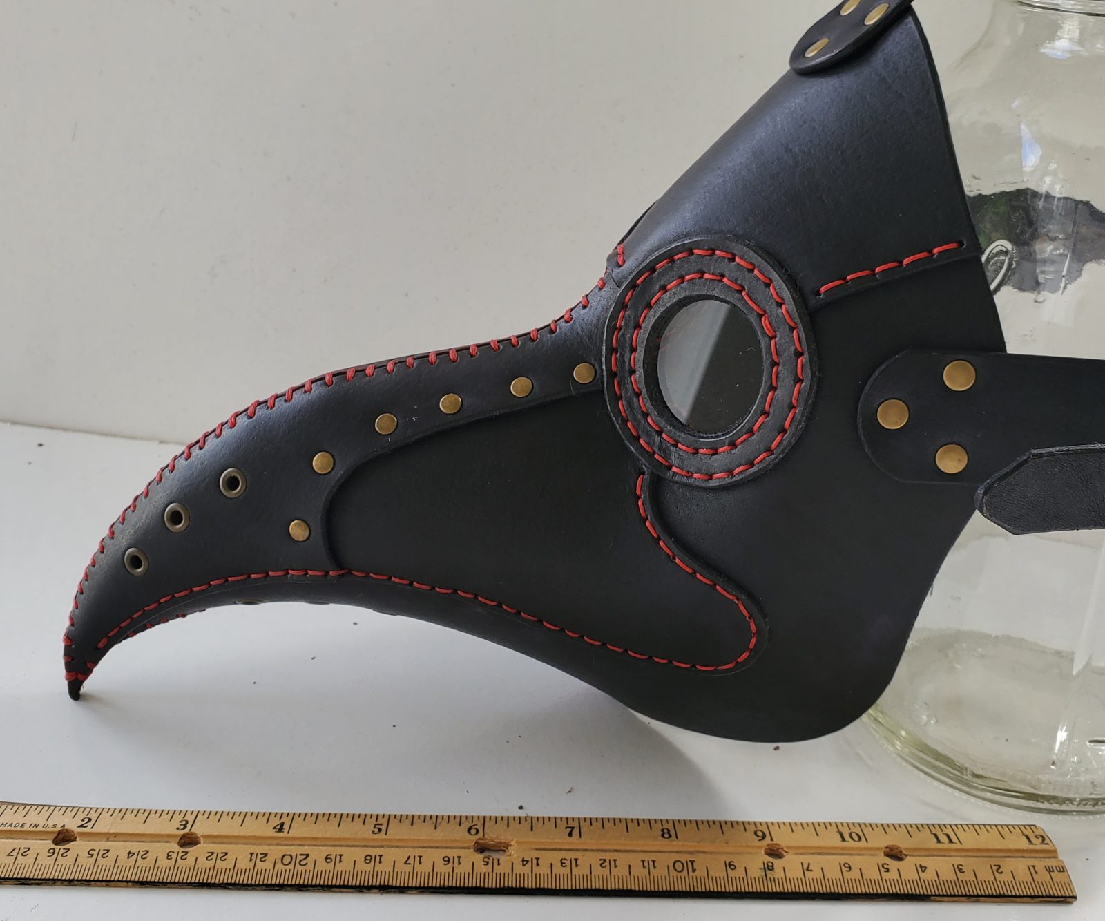 Plague doctor mask inside